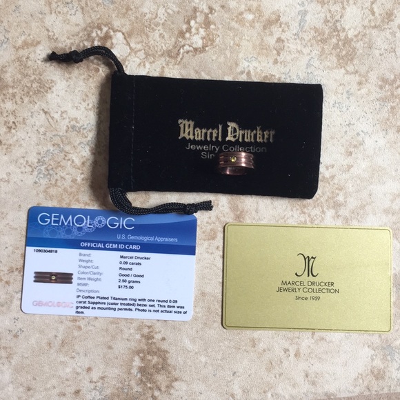 Marcel Drucker titanium ring - Picture 4 of 4